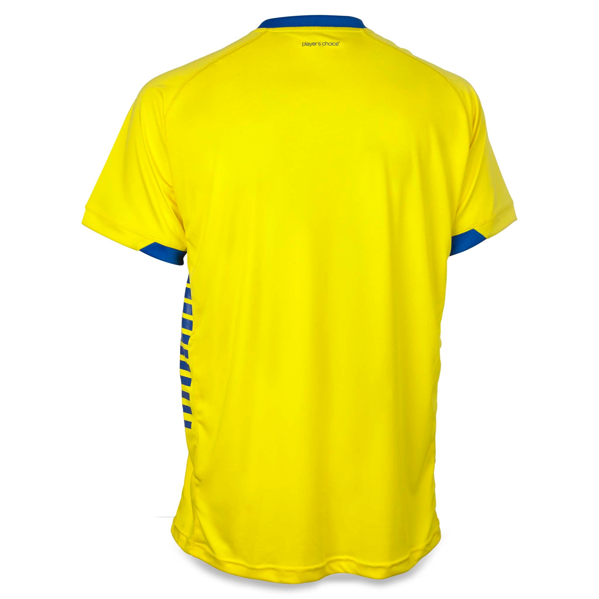 Spain Kortærmet spillertrøje #farve_ #farve_gul/blå #farve_gul/blå