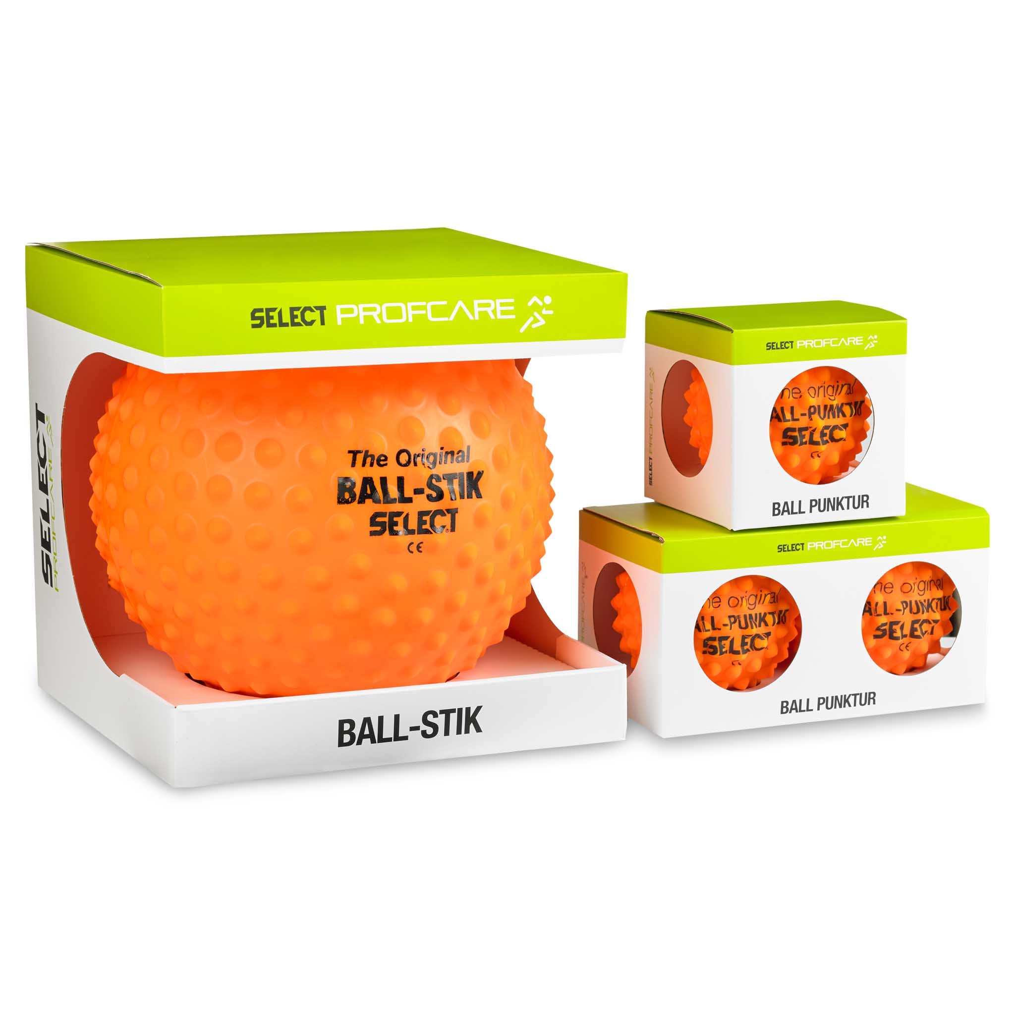 Massagebold - Ball-Stik #farve_orange