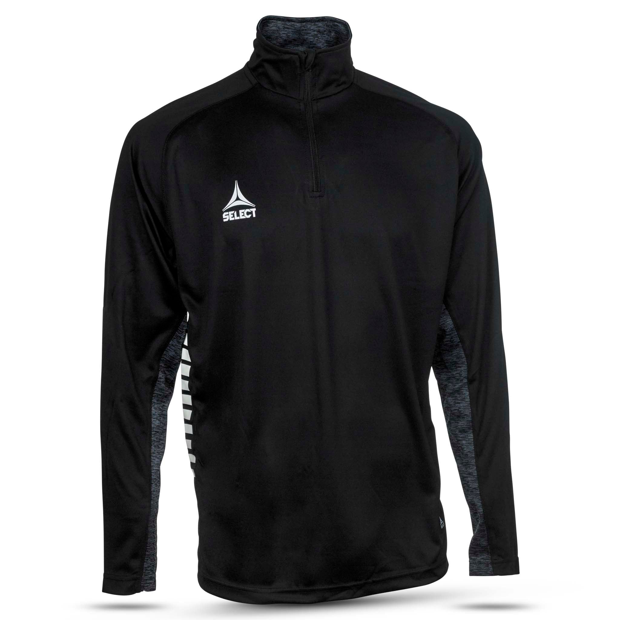 Spain Træningssweatshirt 1/2 lynlås #farve_sort