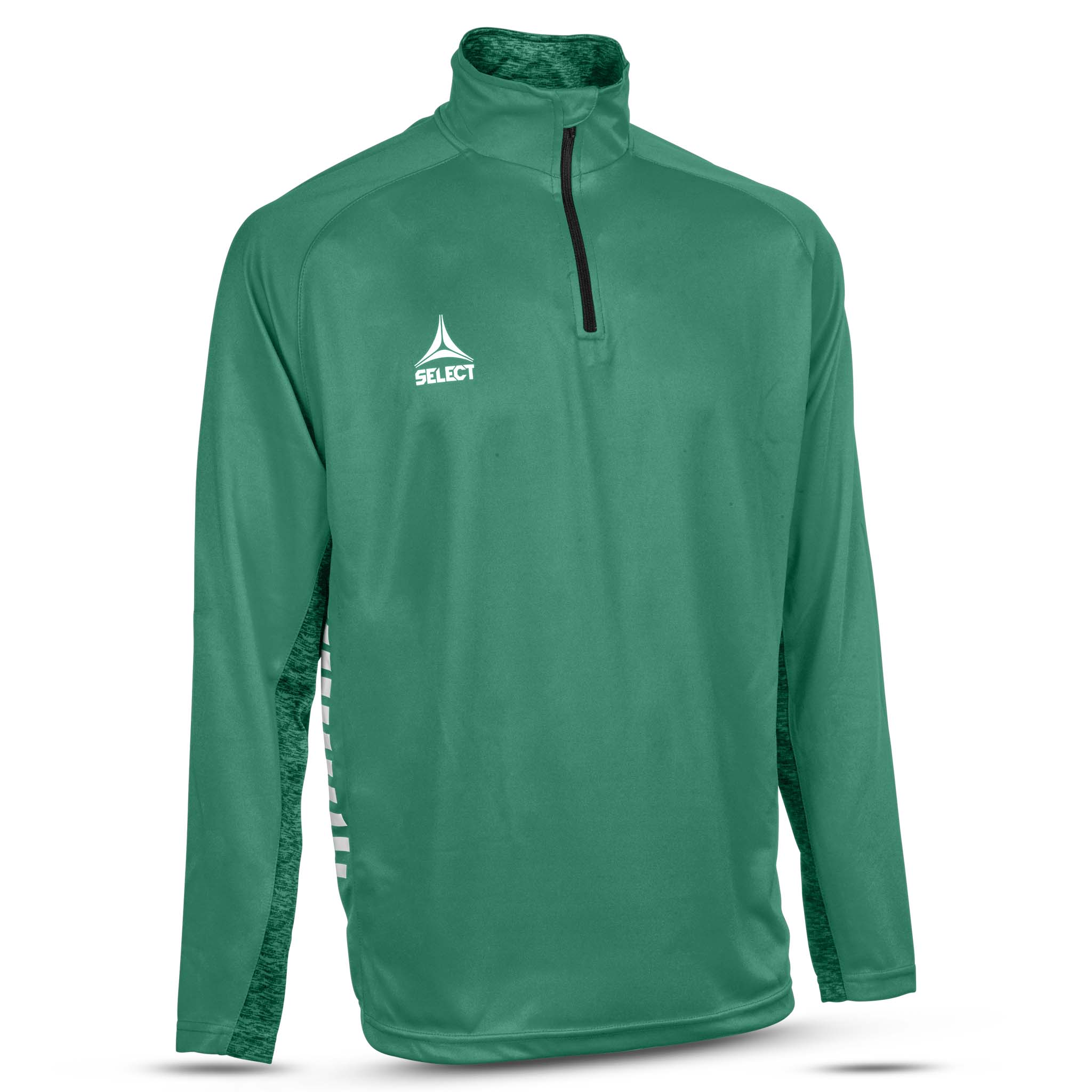 Spain Træningssweatshirt 1/2 lynlås - Børn #farve_grøn