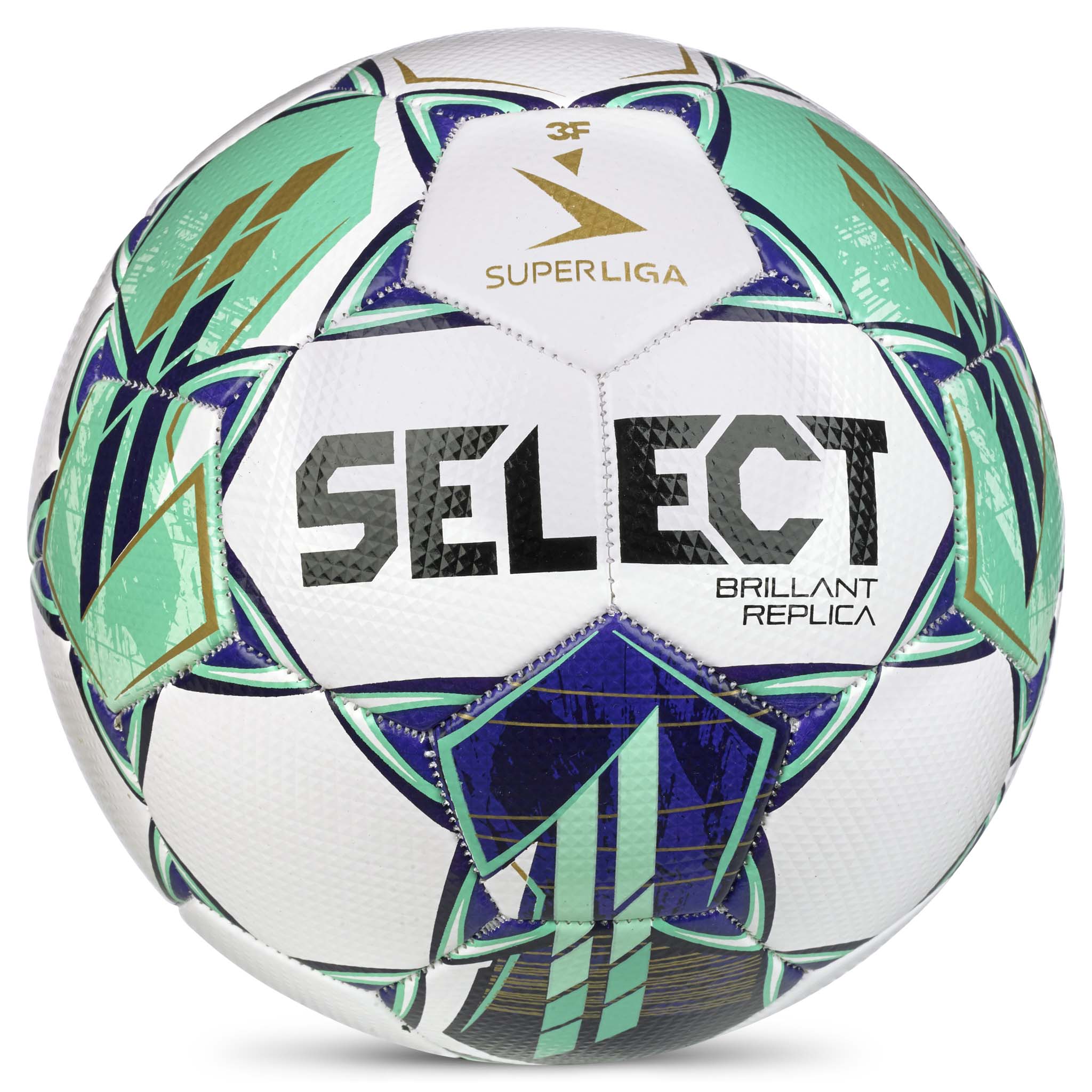 Fodbold - Brillant Replica 3F Superliga #farve_hvid/grøn