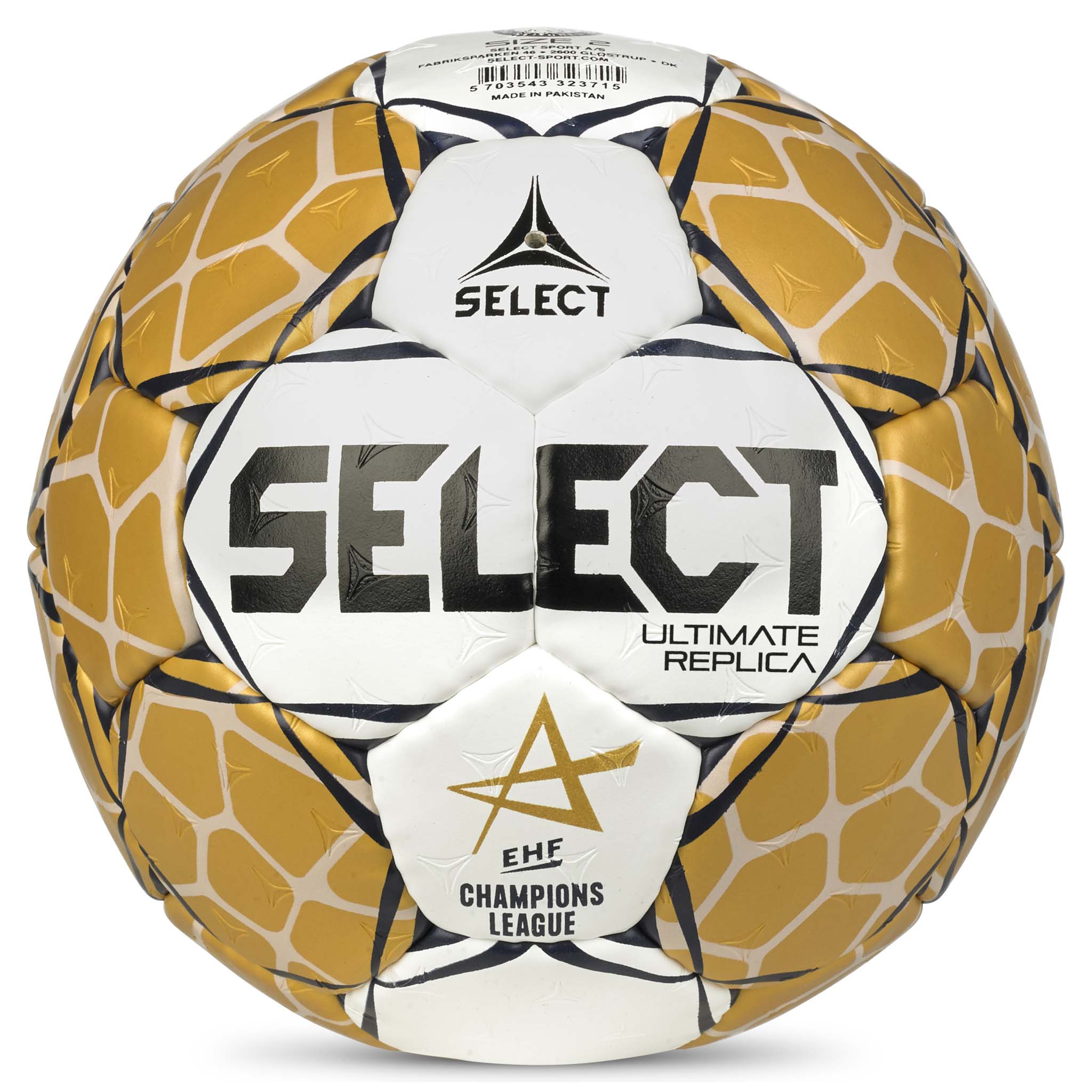 Håndbold - Replica EHF Champions League #farve_hvidt guld